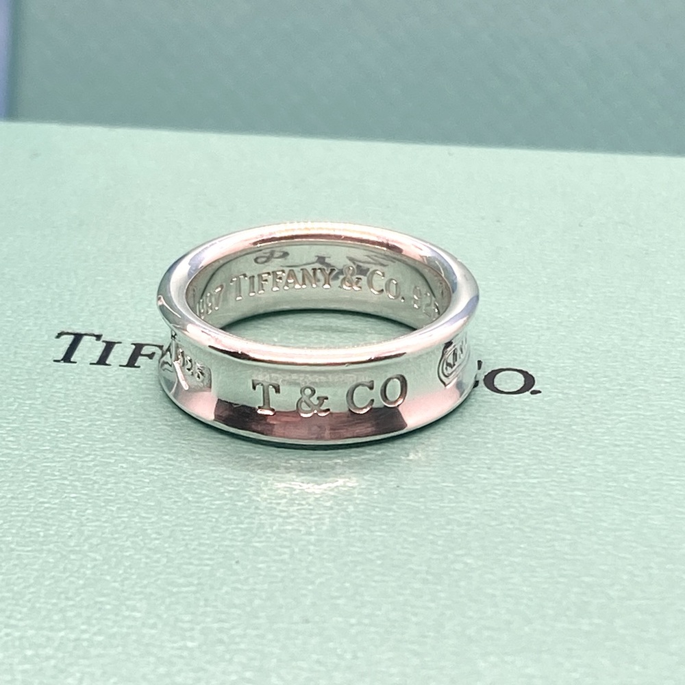 Tiffany & Co 1837® Sterling Silver Medium Ring